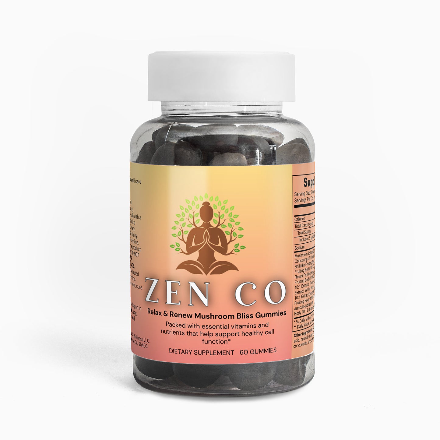 Zen Co Wellness™ Relax & Renew Mushroom Bliss Gummies