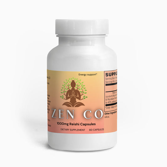 Zen Co Wellness™ 1000mg Reishi Capsules