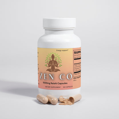 Zen Co Wellness™ 1000mg Reishi Capsules